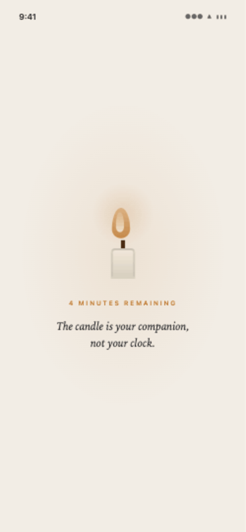 The Candle Timer