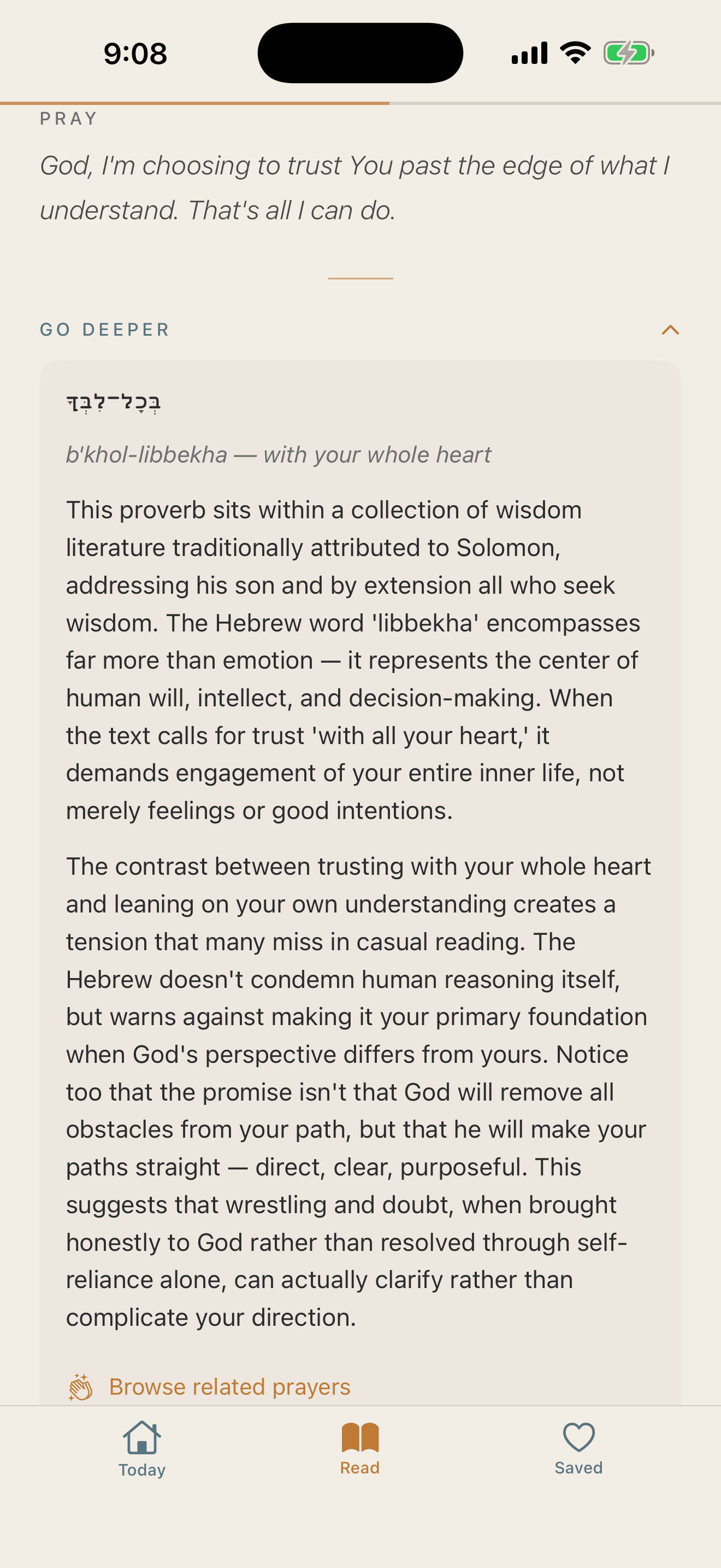 Go Deeper — Hebrew and Greek word study